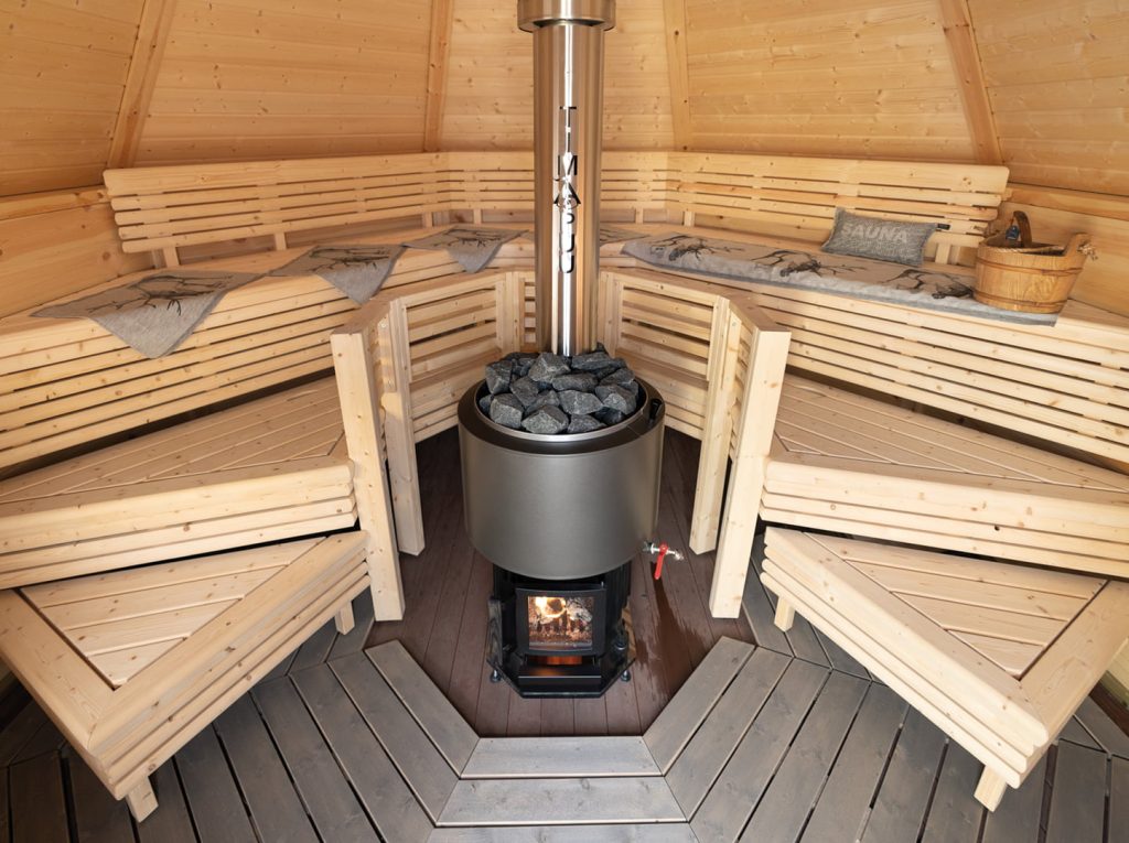 Timapuun kotasaunassa on kosteat, tasaiset ja hapekkaat löylyt
