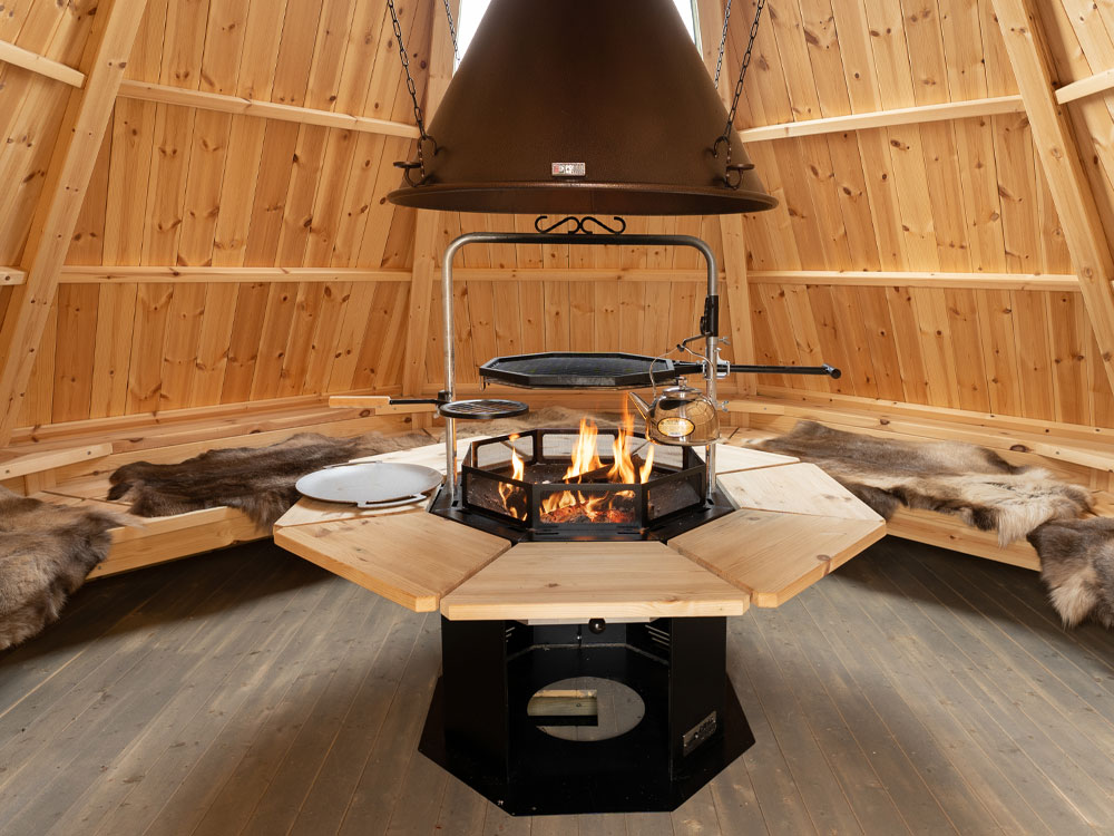 Timapuun kotaan voit valita Polar grillin